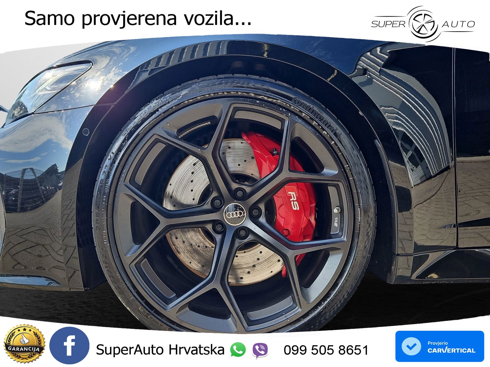Audi RS6 Avant 4.0 TFSI V8 performance (630 KS)  quattro tiptronic MATRIX+GR SJED+KAM