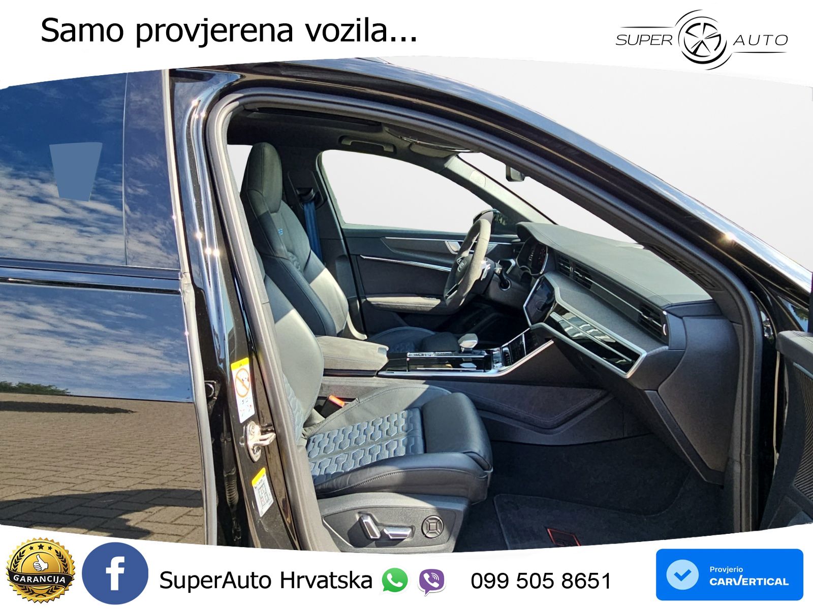 Audi RS6 Avant 4.0 TFSI V8 performance (630 KS)  quattro tiptronic MATRIX+GR SJED+KAM
