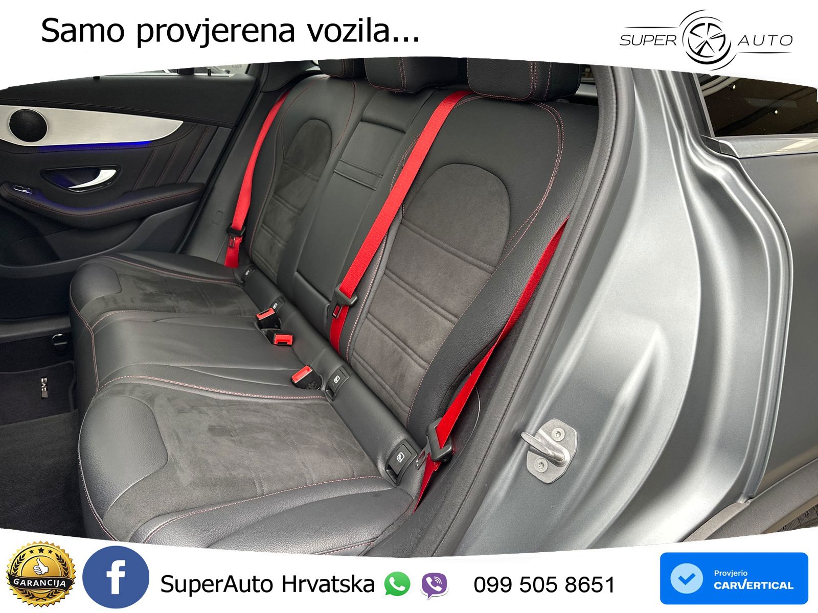 Mercedes AMG GLC 43 V6 (390 KS) 4MATIC TCT ZRAČNI+ACC+GR SJED+KAM+PANO