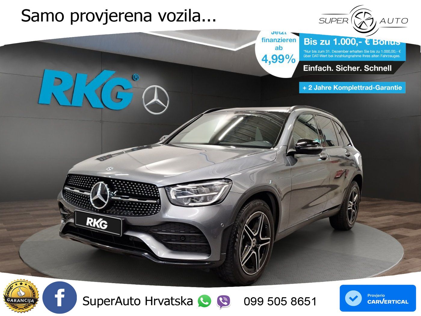 Mercedes GLC 220d (194 KS) 4MATIC G-TRONIC AMG