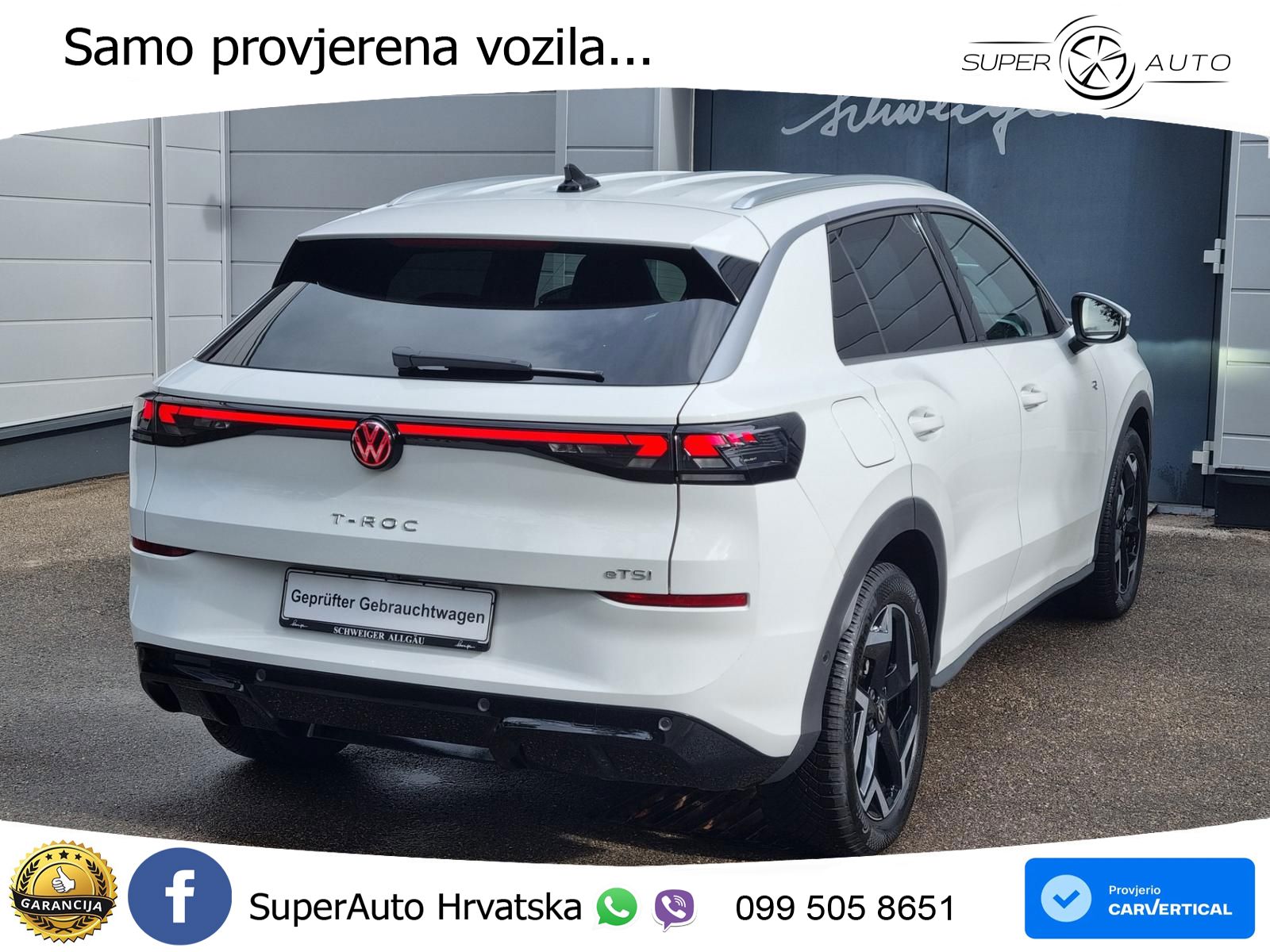 Volkswagen T-Roc II 1.5 eTSI (150 KS)  DSG LED+GR SJED+ACC