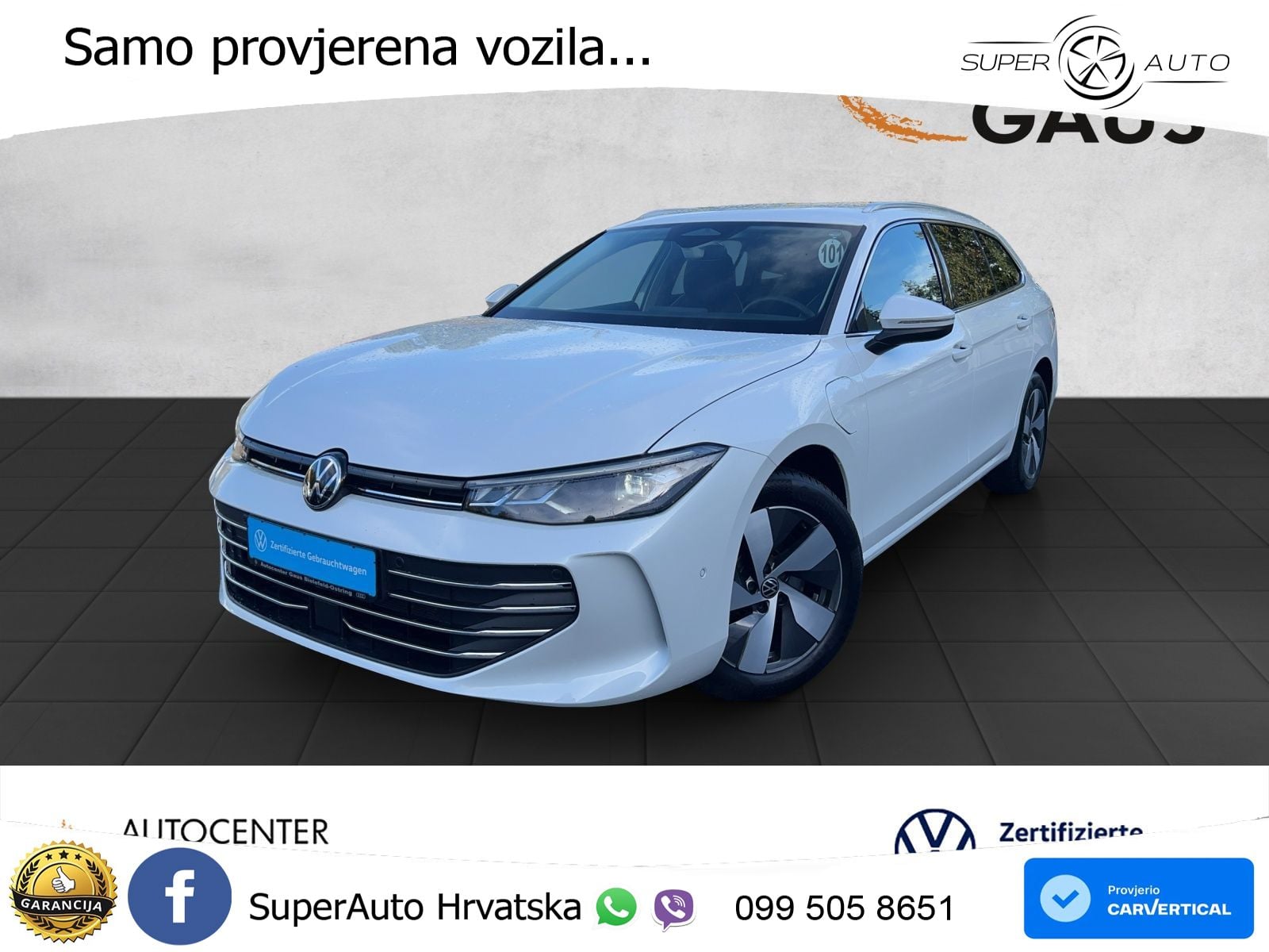 Volkswagen Passat Variant 1.5 TSI (204 KS) eHybrid DSG Business LED+GR SJED+ACC