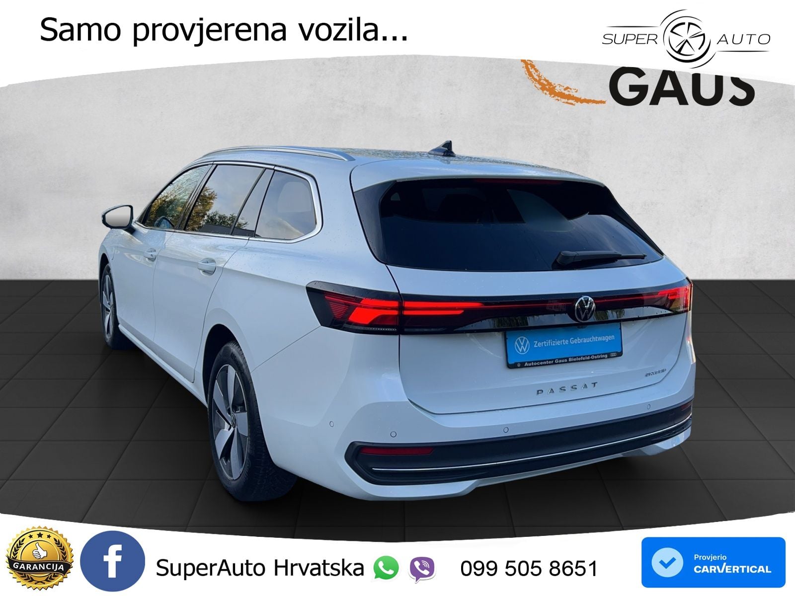Volkswagen Passat Variant 1.5 TSI (204 KS) eHybrid DSG Business LED+GR SJED+ACC