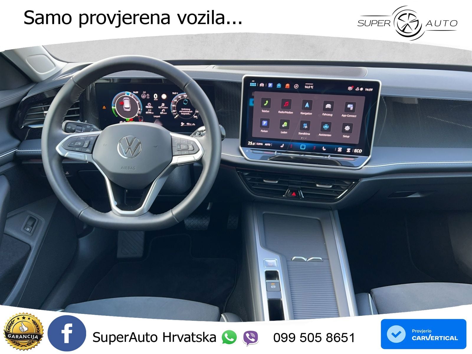 Volkswagen Passat Variant 1.5 TSI (204 KS) eHybrid DSG Business LED+GR SJED+ACC