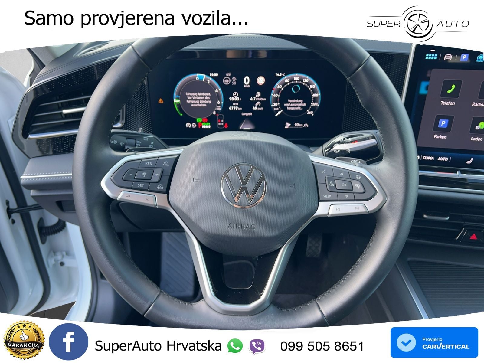 Volkswagen Passat Variant 1.5 TSI (204 KS) eHybrid DSG Business LED+GR SJED+ACC
