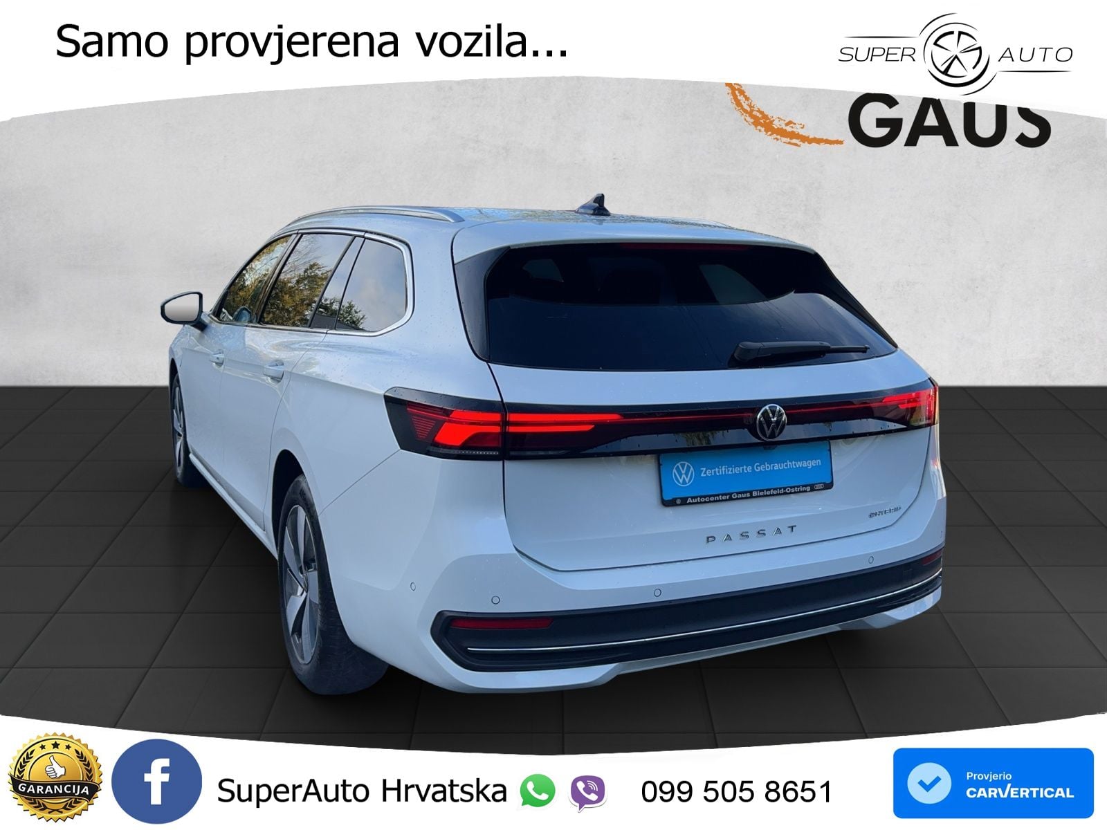Volkswagen Passat Variant 1.5 TSI (204 KS) eHybrid DSG Business LED+GR SJED+ACC