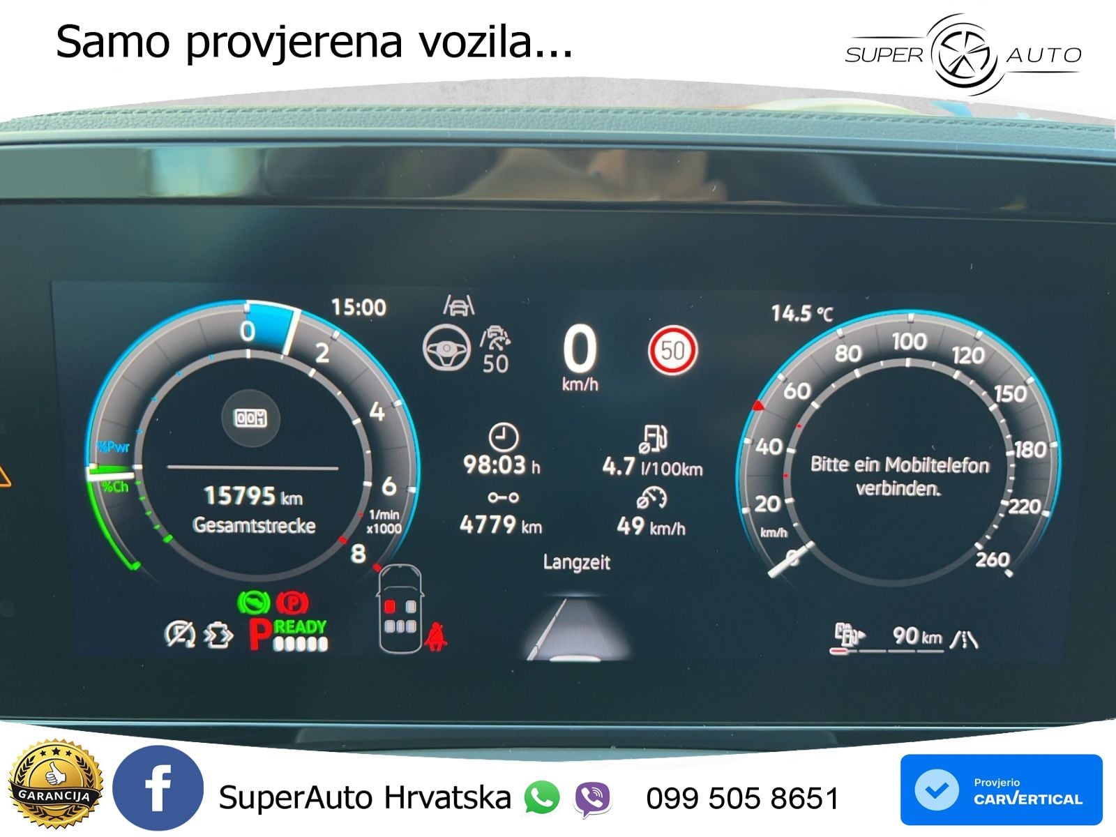 Volkswagen Passat Variant 1.5 TSI (204 KS) eHybrid DSG Business LED+GR SJED+ACC