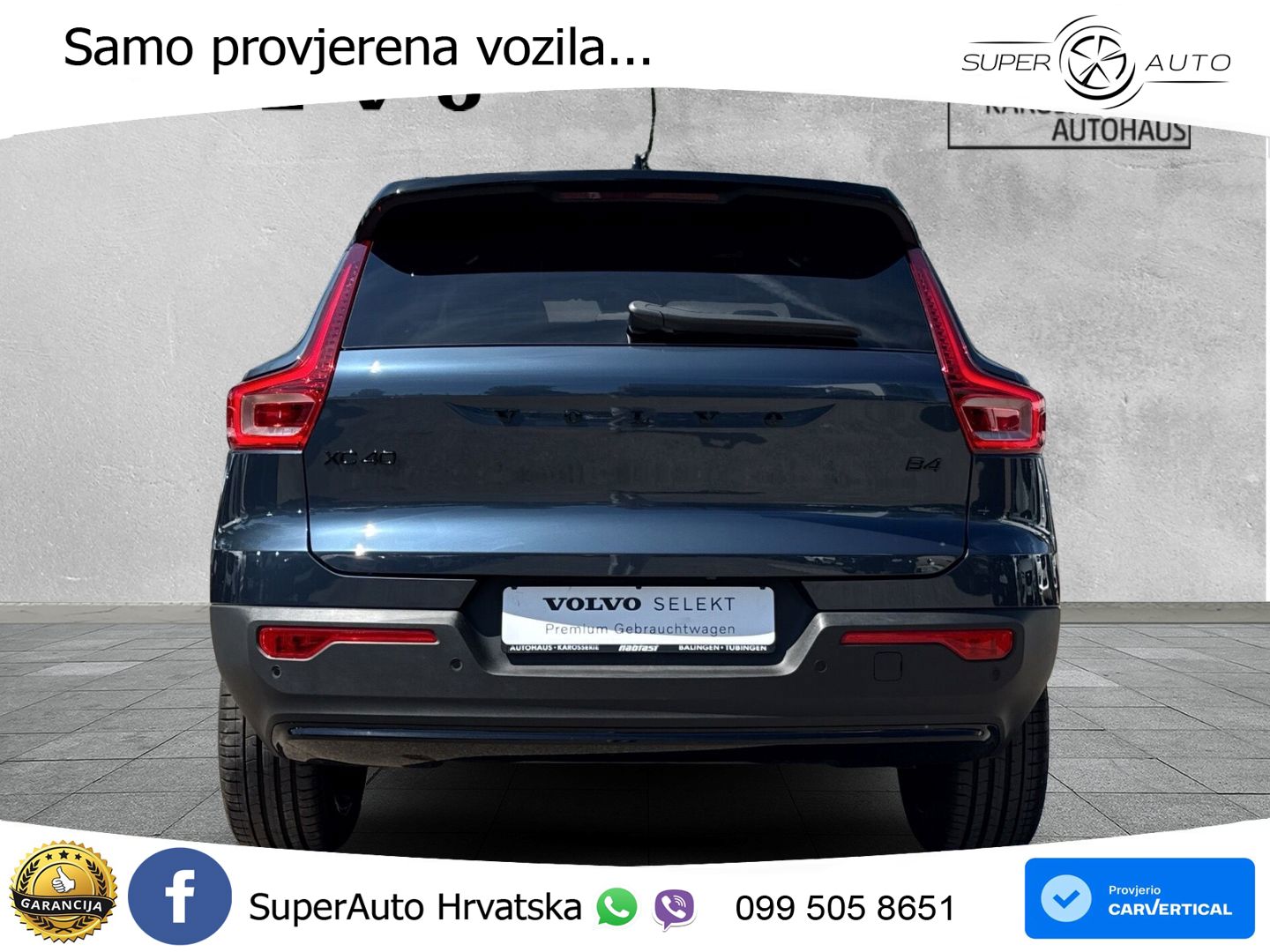 Volvo XC40 2.0 B4 197 KS Automatic LED+GR SJED+ACC