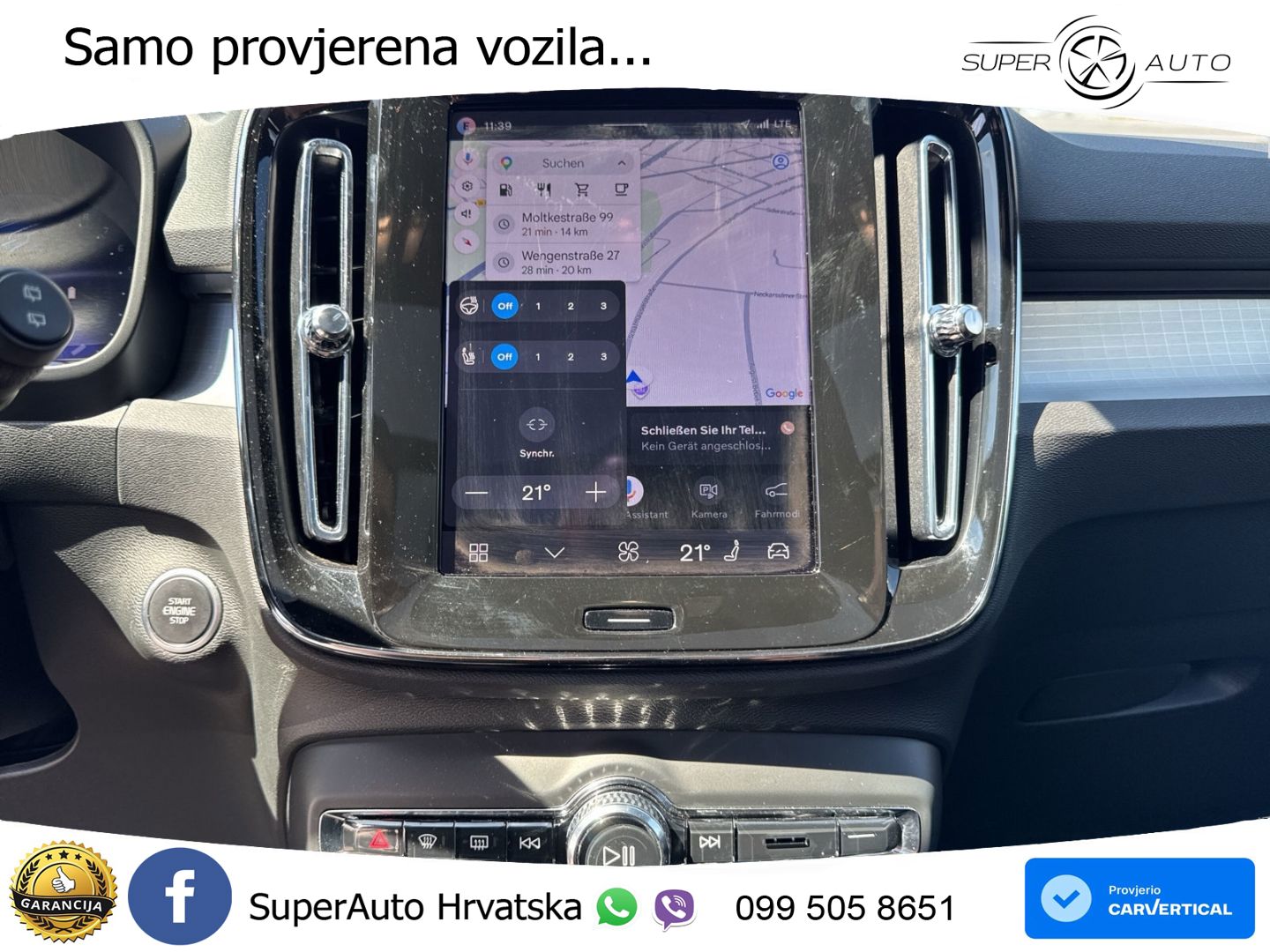 Volvo XC40 2.0 B4 197 KS Automatic LED+GR SJED+ACC
