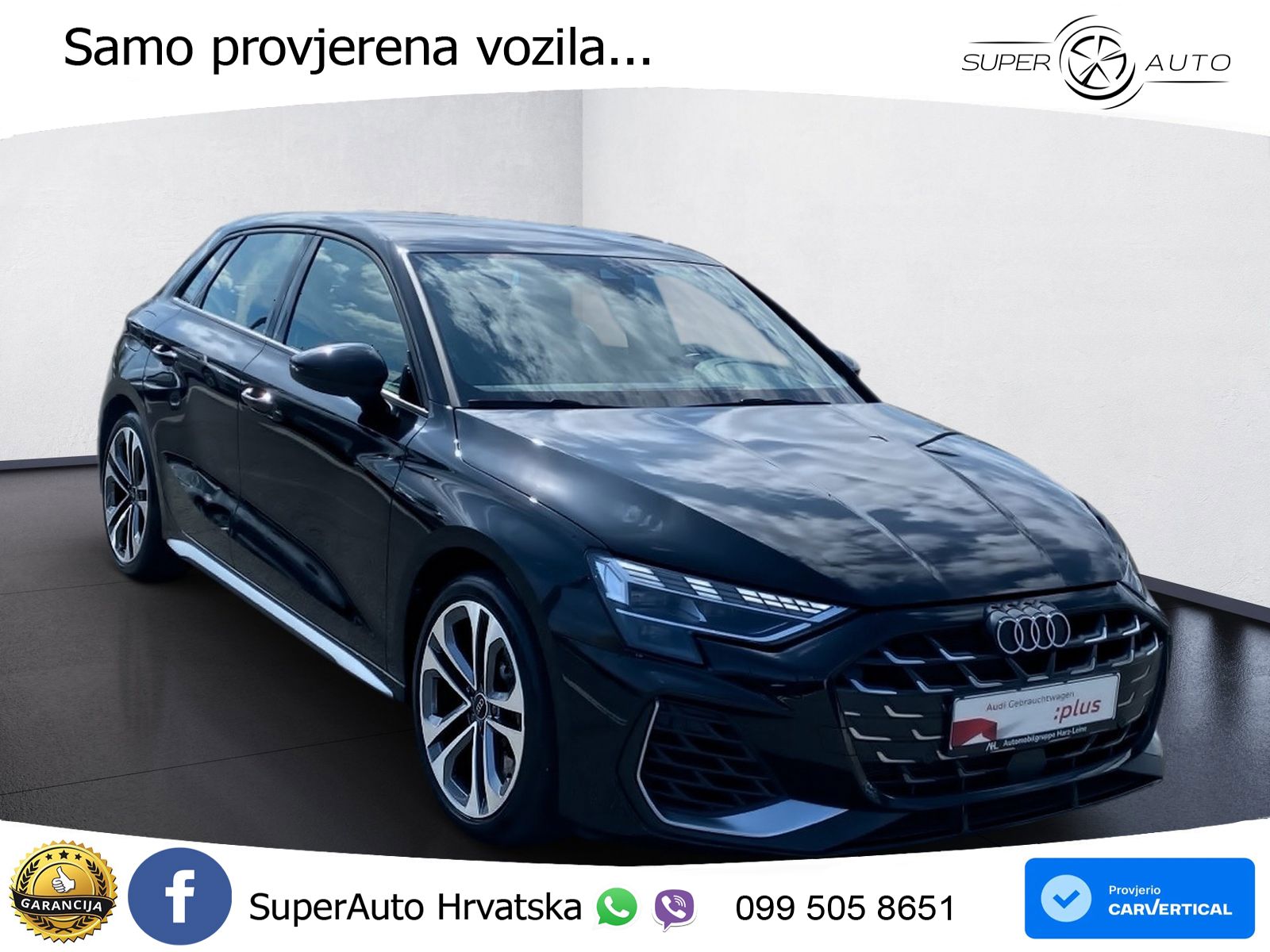 Audi S3 2.0 TFSI (333 KS) quattro S tronic LED+ACC