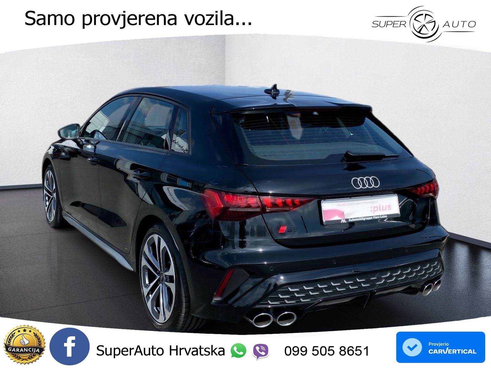 Audi S3 2.0 TFSI (333 KS) quattro S tronic LED+ACC