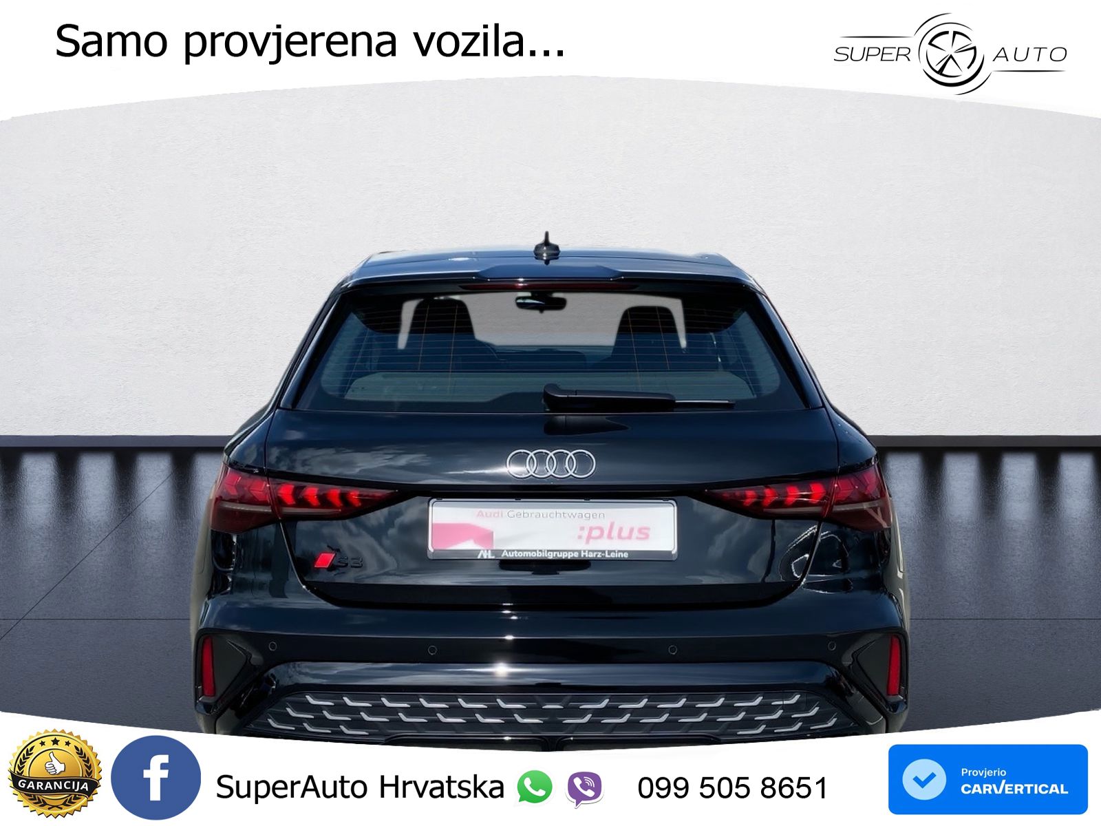 Audi S3 2.0 TFSI (333 KS) quattro S tronic LED+ACC