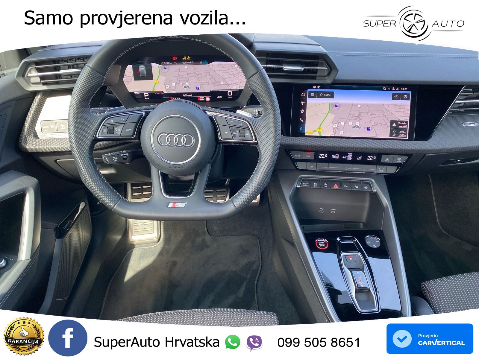 Audi S3 2.0 TFSI (333 KS) quattro S tronic LED+ACC