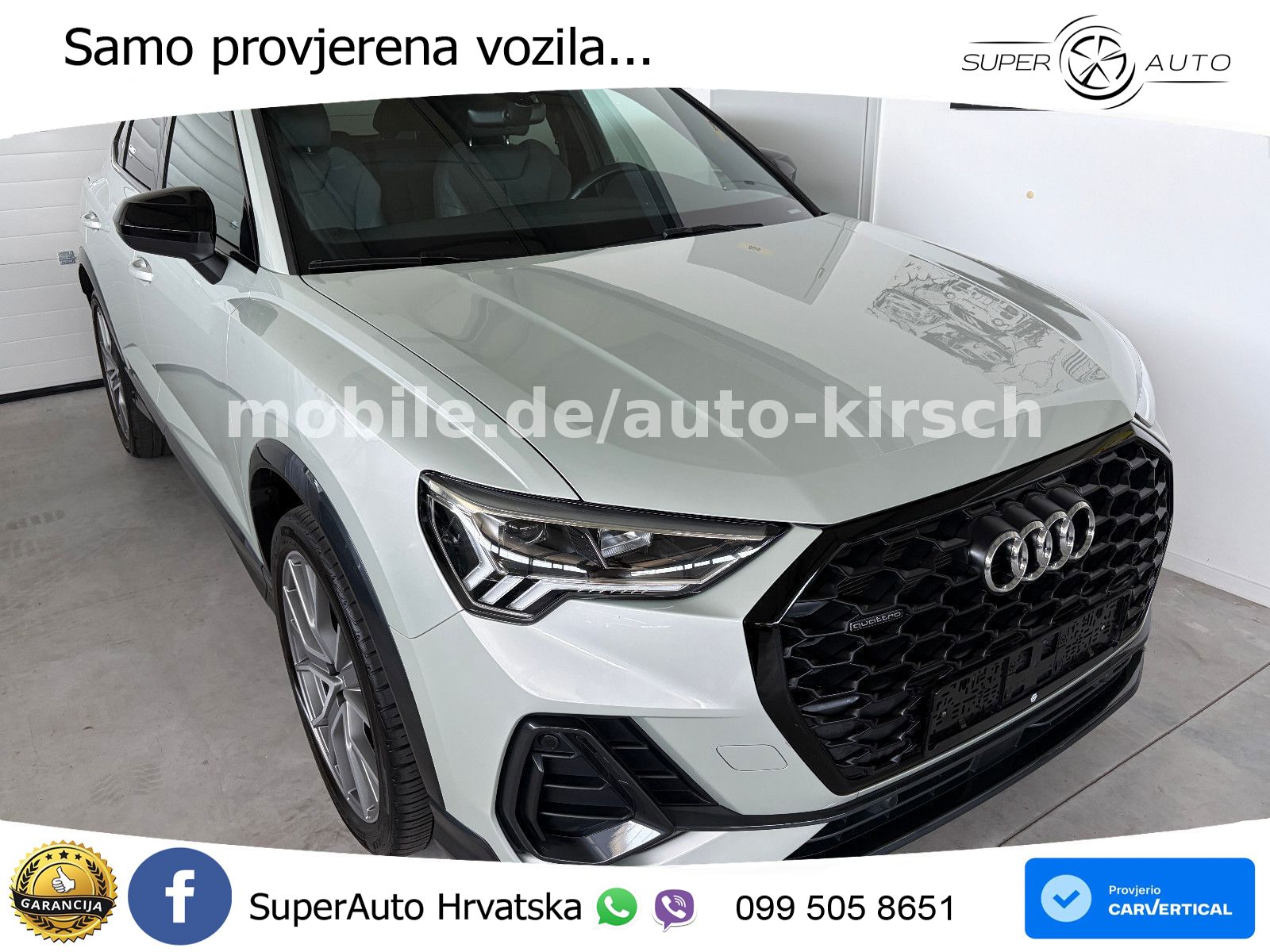Audi Q3 Sportback 40 TFSI (190 KS) quattro S tronic