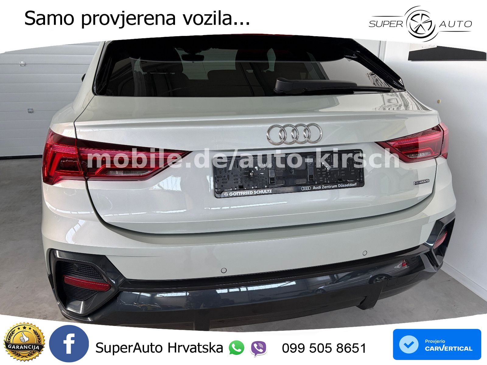 Audi Q3 Sportback 40 TFSI (190 KS) quattro S tronic