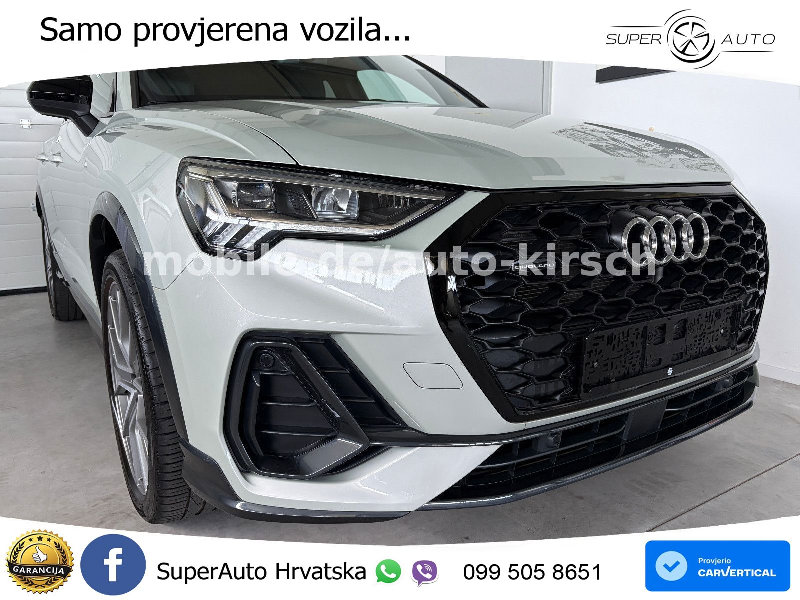Audi Q3 Sportback 40 TFSI (190 KS) quattro S tronic