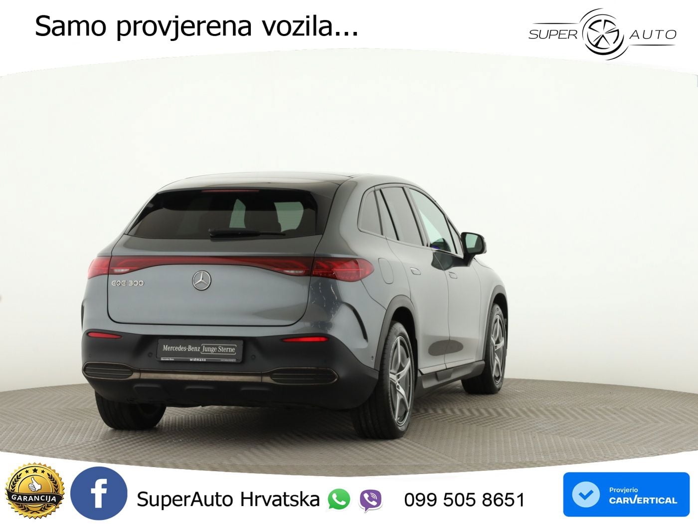 Mercedes EQE SUV 300 100 kWh (245 KS) AMG ACC+HEAD+4xGR SJED+360+PANO