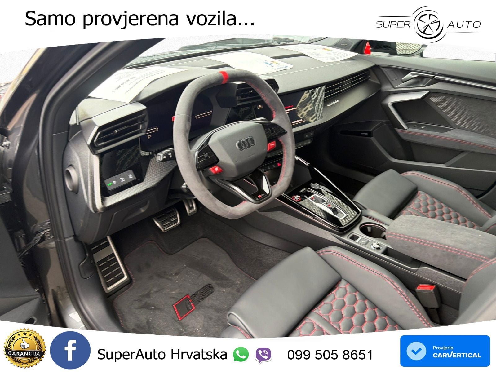 Audi RS3 Sedan 2.5 TFSI (400 KS) quattro S tronic ACC+HEAD+GR SJED+360+PANO