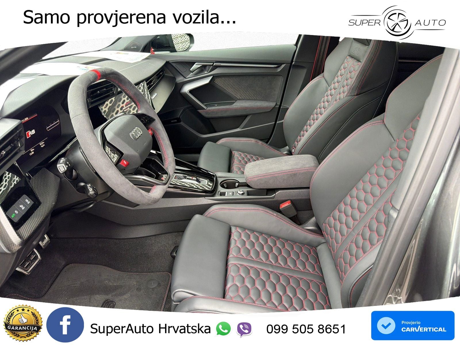Audi RS3 Sedan 2.5 TFSI (400 KS) quattro S tronic ACC+HEAD+GR SJED+360+PANO
