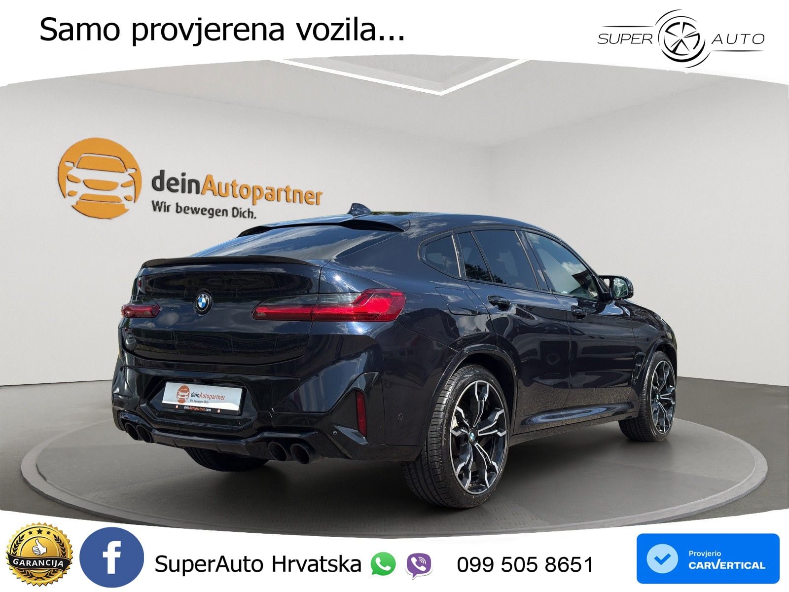 BMW X4 M Competition 3.0 (510 KS) xDrive Steptronic ACC+HEAD+4xGR SJED+360+PANO