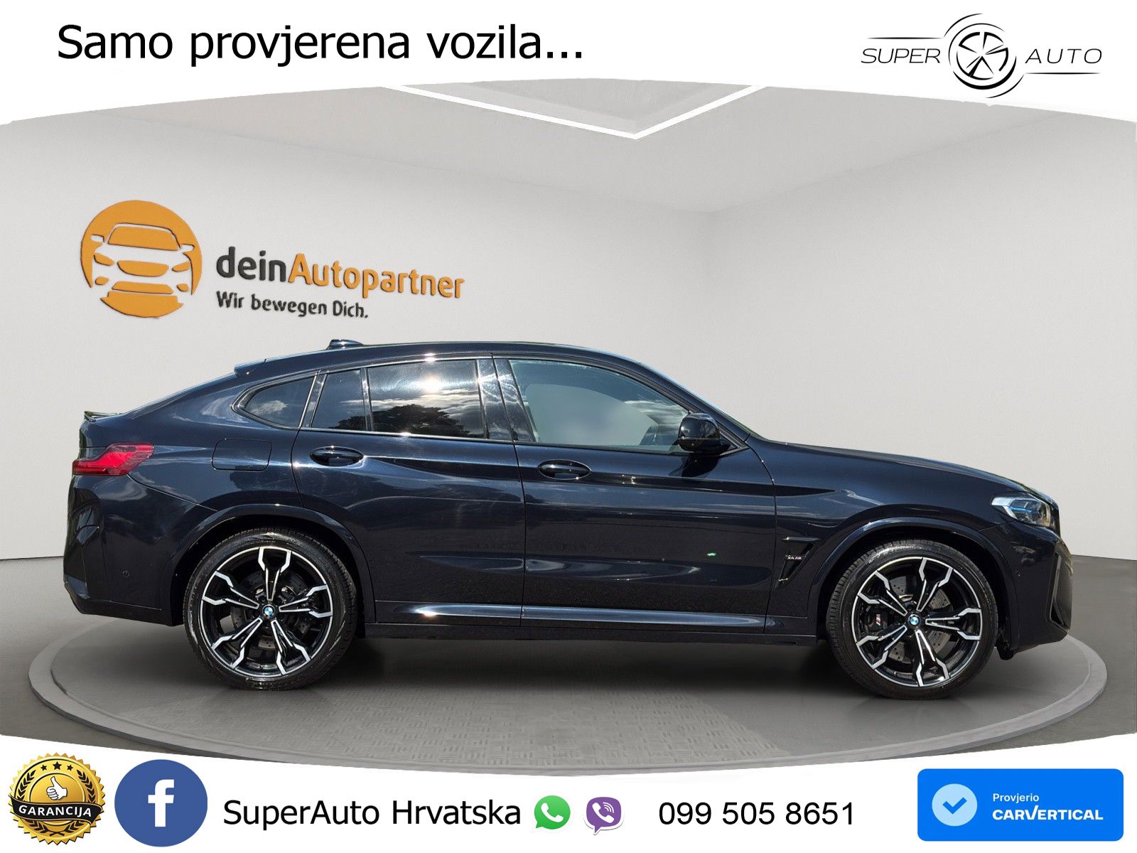 BMW X4 M Competition 3.0 (510 KS) xDrive Steptronic ACC+HEAD+4xGR SJED+360+PANO