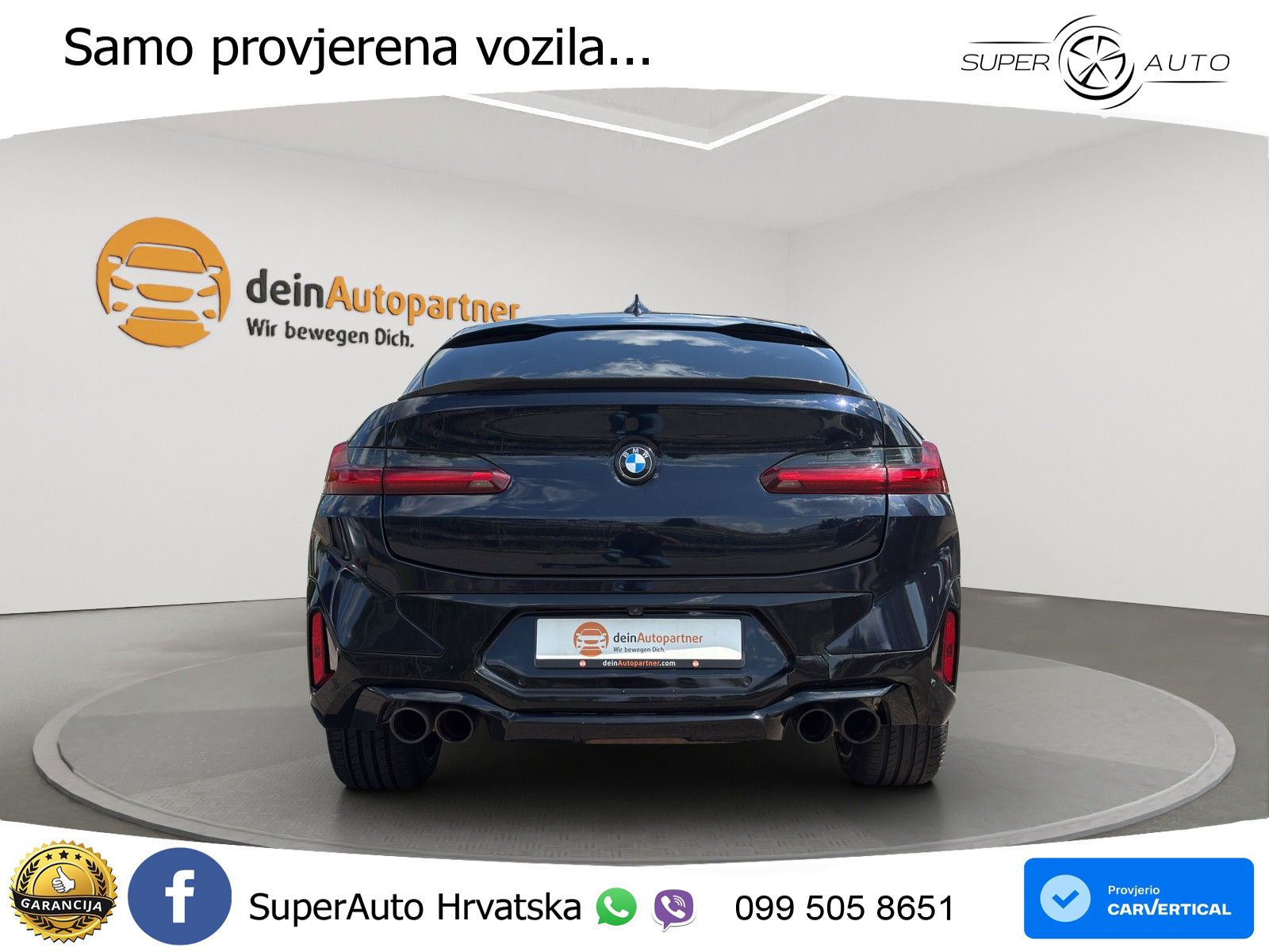 BMW X4 M Competition 3.0 (510 KS) xDrive Steptronic ACC+HEAD+4xGR SJED+360+PANO