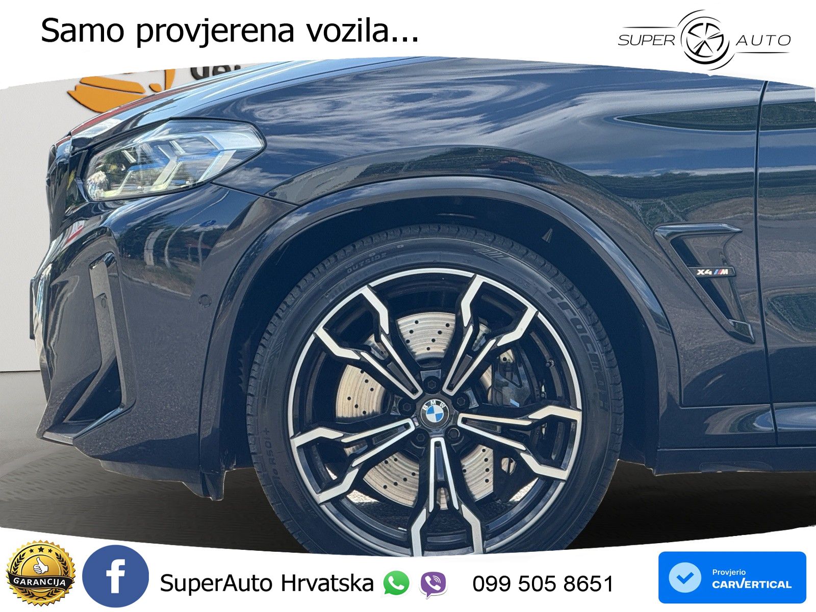 BMW X4 M Competition 3.0 (510 KS) xDrive Steptronic ACC+HEAD+4xGR SJED+360+PANO