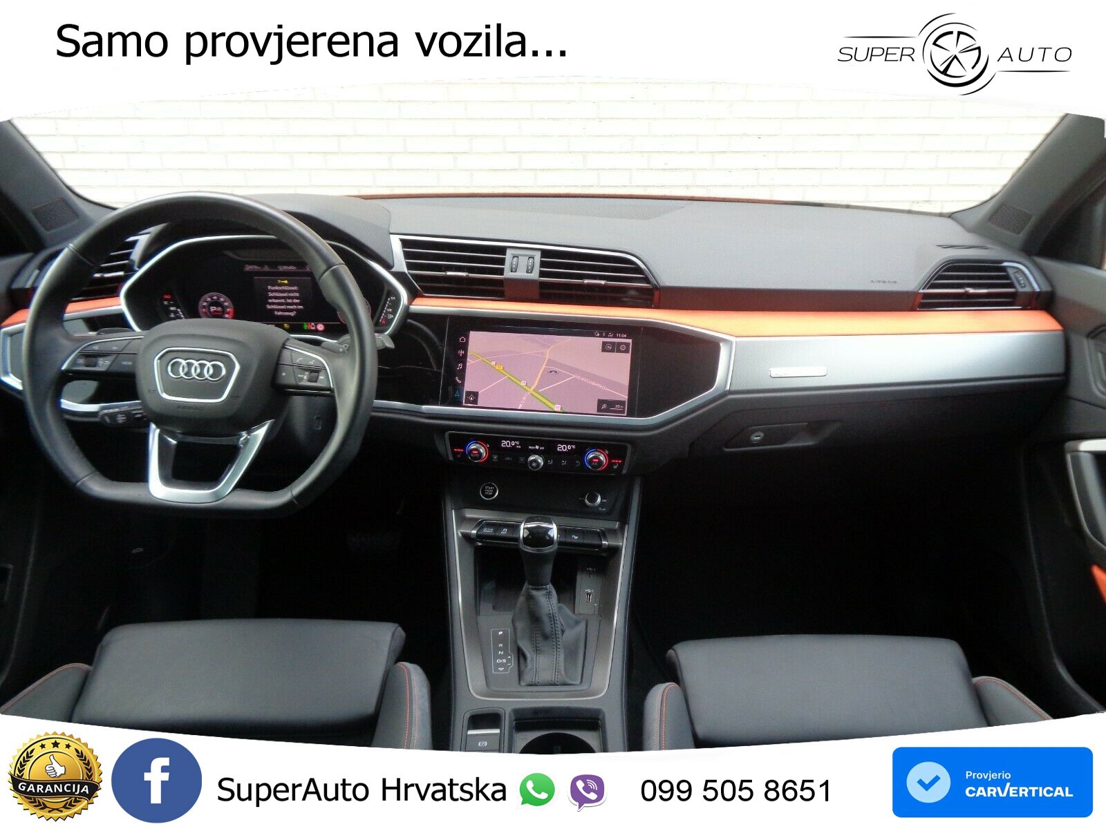 Audi Q3 40 TFSI (190 KS) quattro S tronic S line MATRIX+GR SJED+KAM