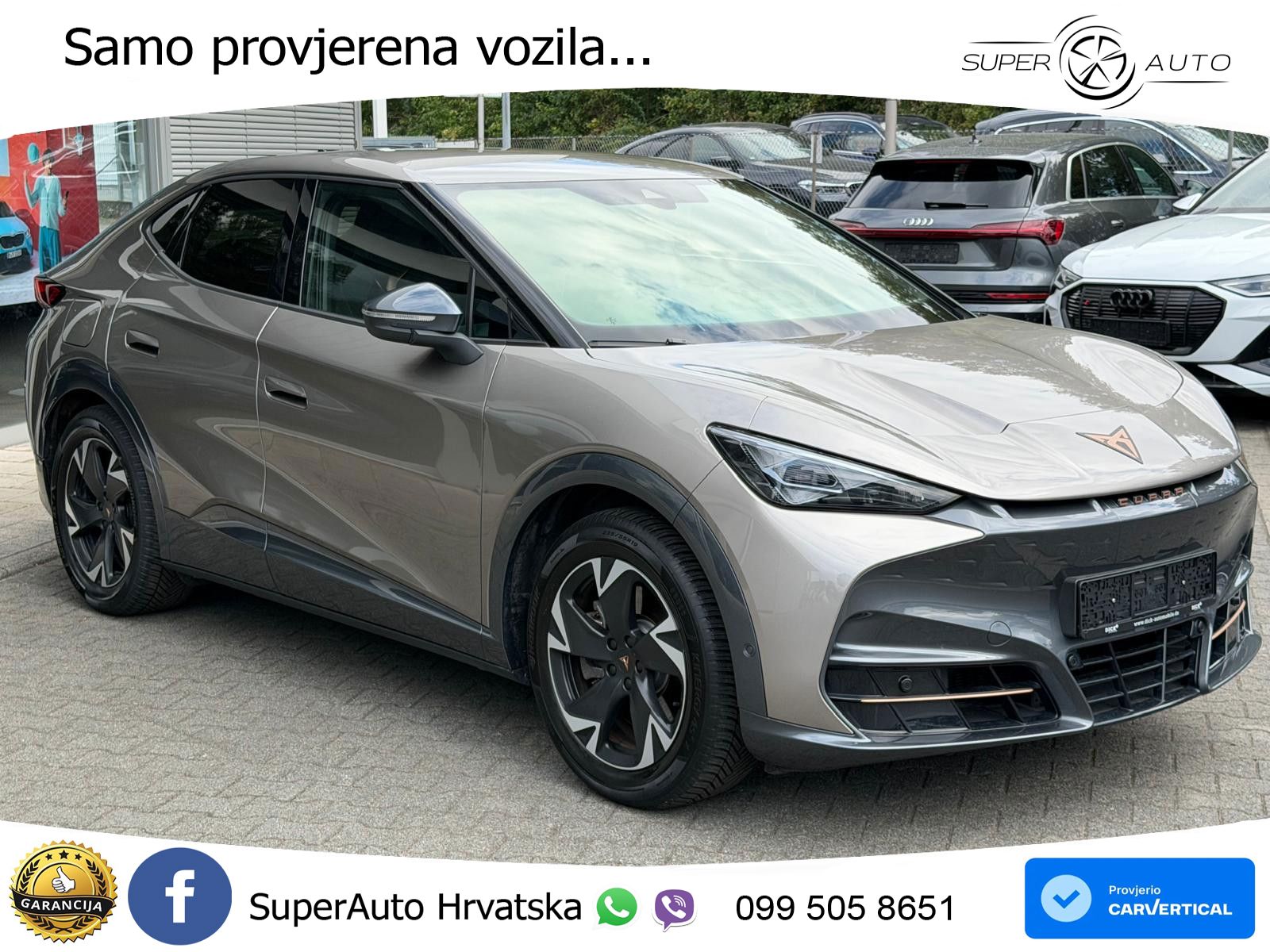 Cupra Tavascan 82 kWh (286 KS) LED+GR SJED+ACC