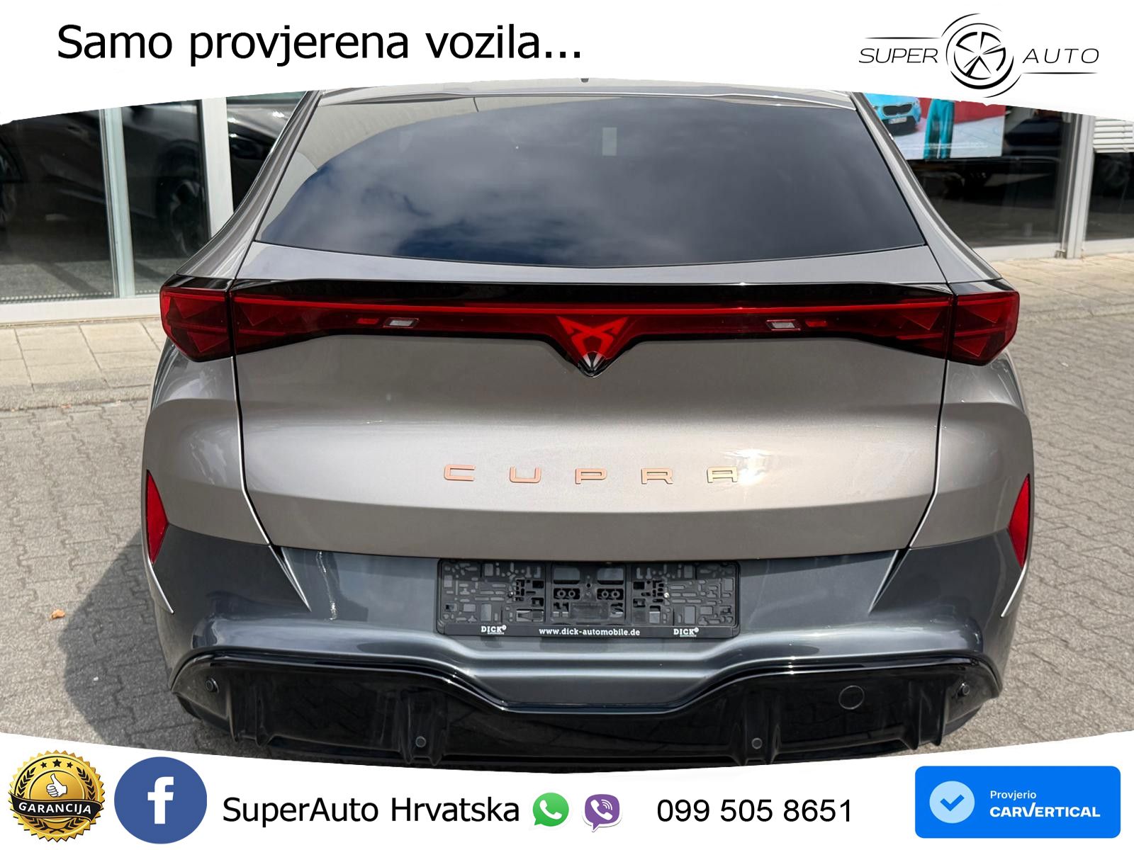 Cupra Tavascan 82 kWh (286 KS) LED+GR SJED+ACC