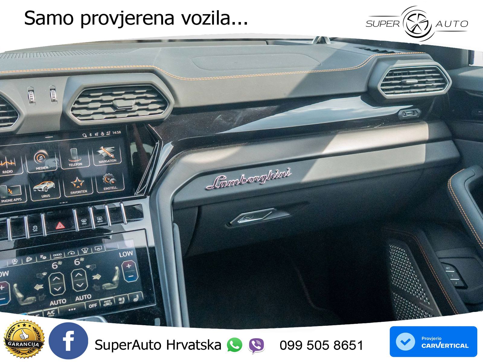 Lamborghini Urus S 4.0 V8 (666 KS) 4WD Automatic ACC+HEAD+4xGR SJED+360+PANO