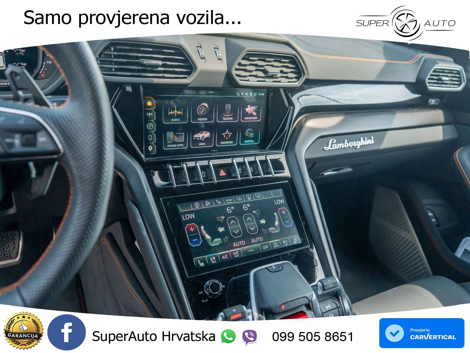 Lamborghini Urus S 4.0 V8 (666 KS) 4WD Automatic ACC+HEAD+4xGR SJED+360+PANO