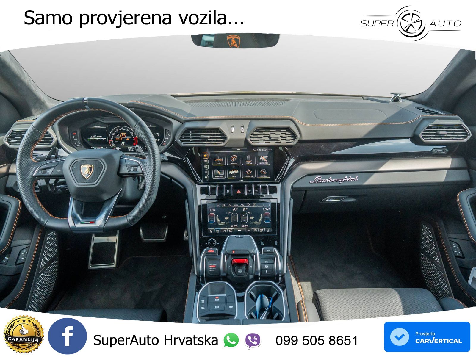 Lamborghini Urus S 4.0 V8 (666 KS) 4WD Automatic ACC+HEAD+4xGR SJED+360+PANO