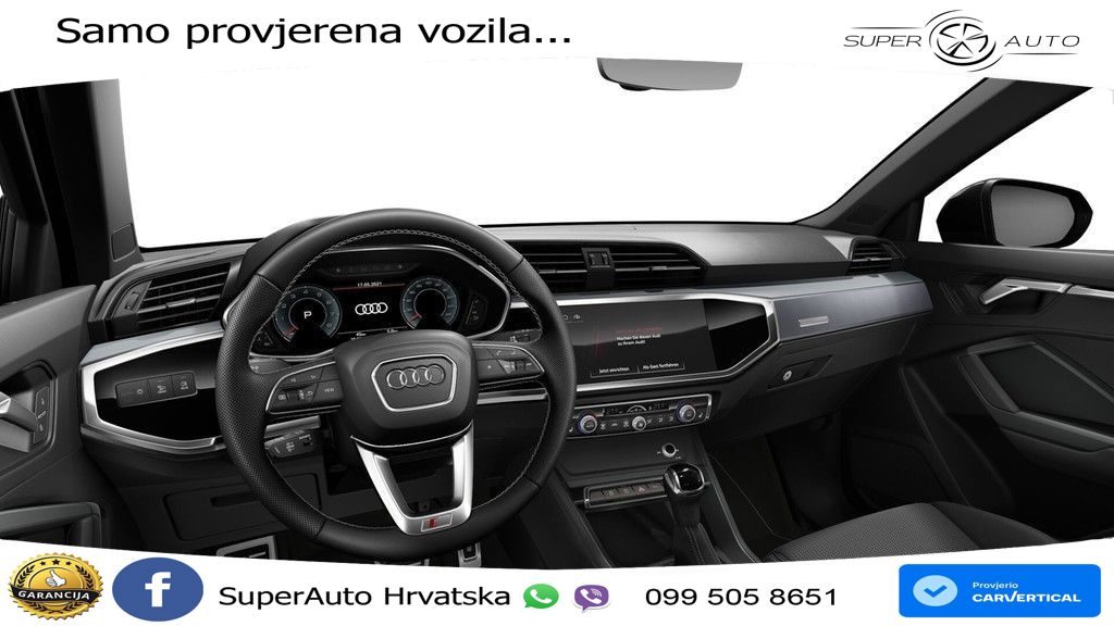 Audi Q3 35 TFSI (150 KS) S tronic S line LED+GR SJED+ACC