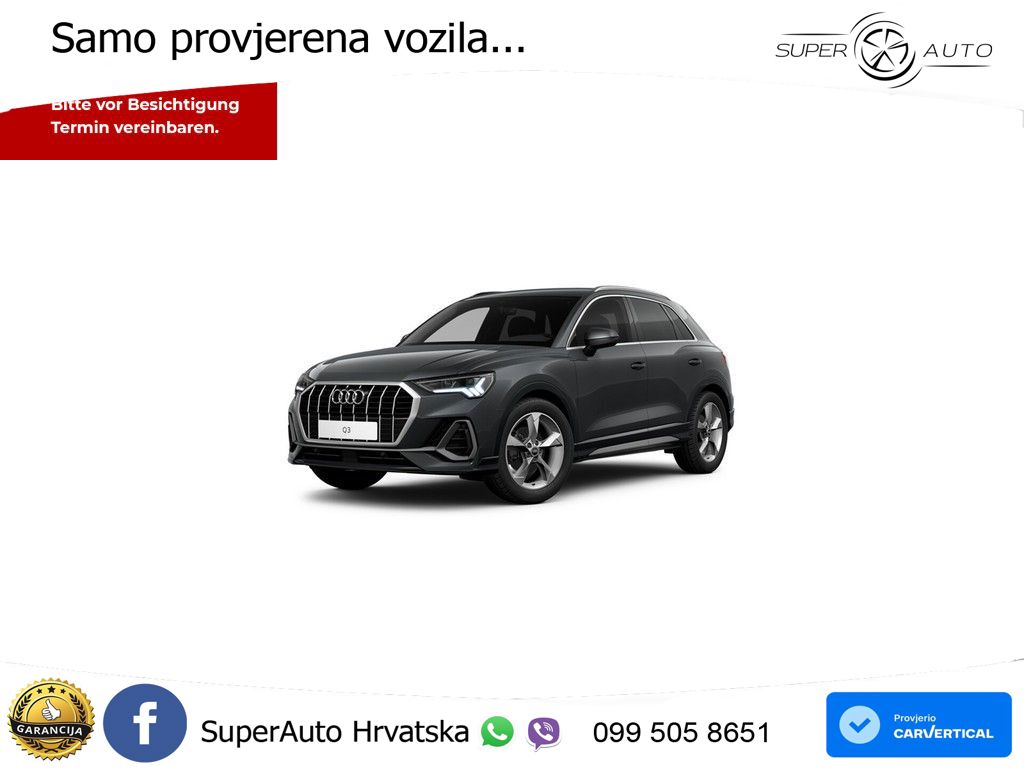 Audi Q3 35 TFSI (150 KS) S tronic S line LED+GR SJED+ACC