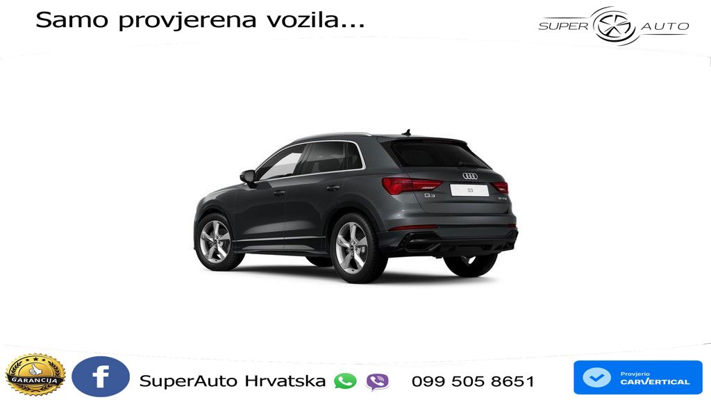 Audi Q3 35 TFSI (150 KS) S tronic S line LED+GR SJED+ACC