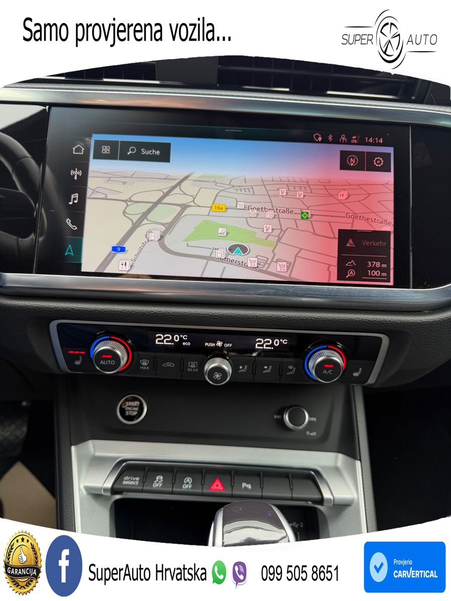 Audi Q3 40 TDI (200 KS) quattro S tronic advanced LED+GR SJED+ACC