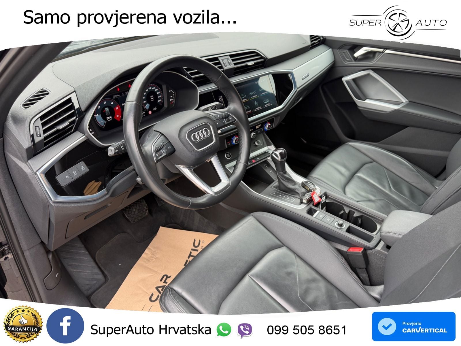 Audi Q3 40 TDI (200 KS) quattro S tronic advanced LED+GR SJED+ACC