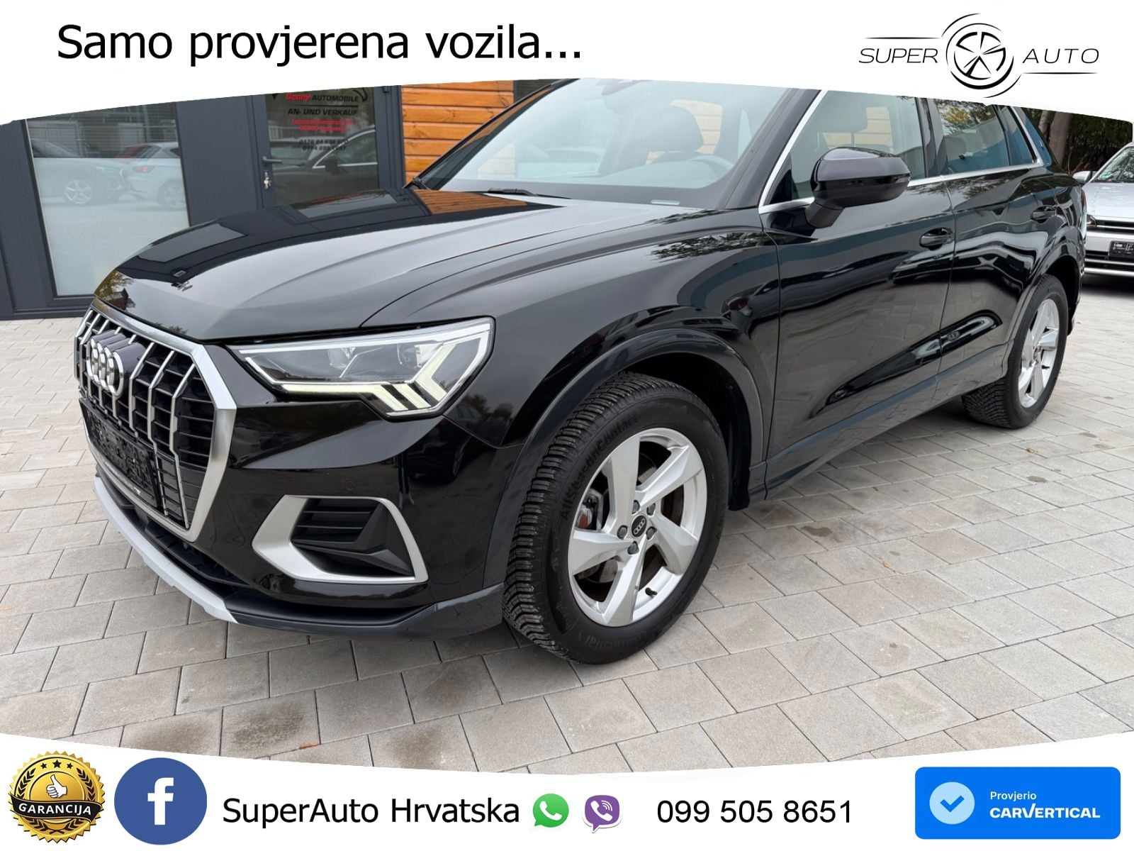 Audi Q3 40 TDI (200 KS) quattro S tronic advanced LED+GR SJED+ACC