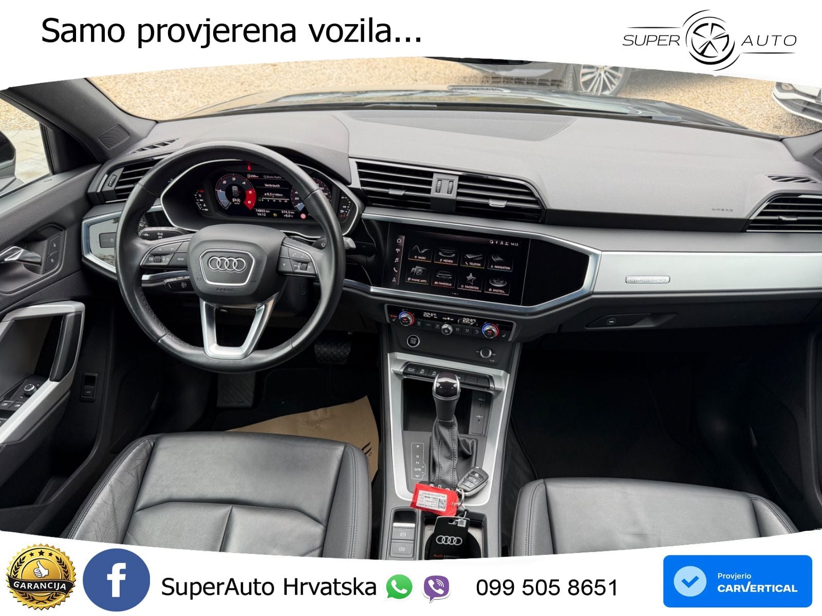 Audi Q3 40 TDI (200 KS) quattro S tronic advanced LED+GR SJED+ACC