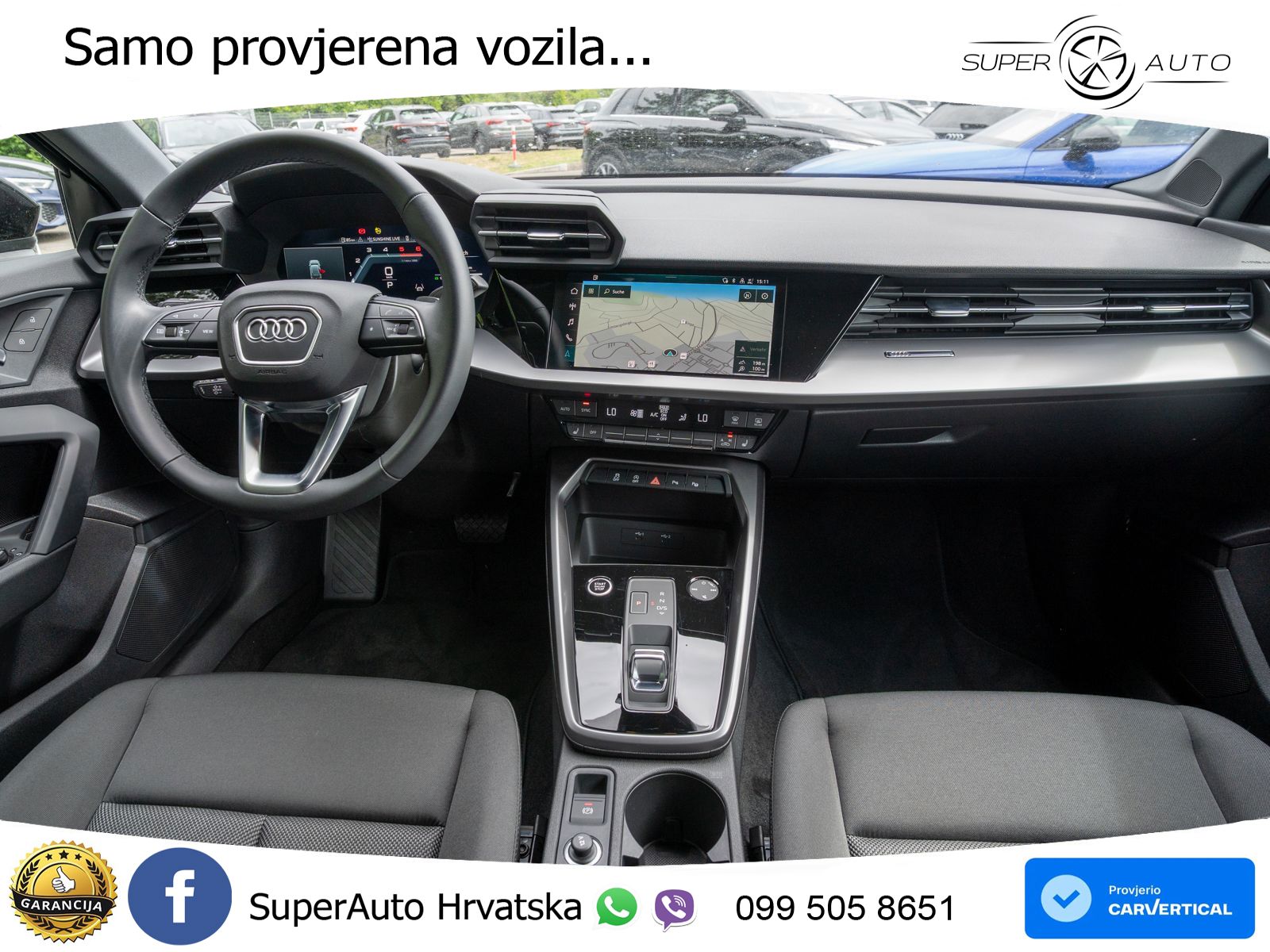 Audi A3 35 TDI (150 KS) S tronic LED+GR SJED+ACC