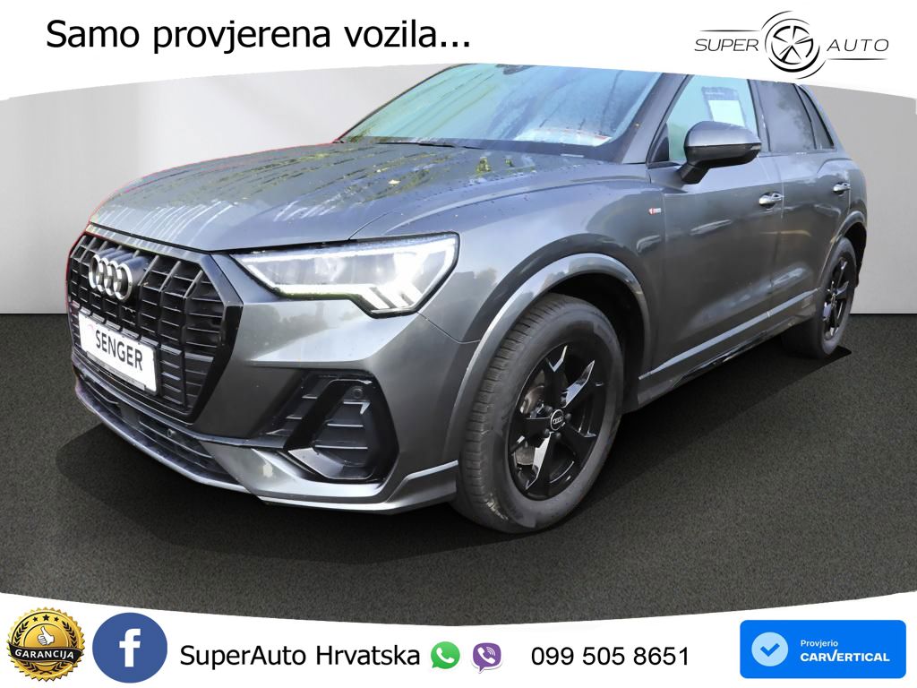 Audi Q3 35 TFSI (150 KS) S tronic S line LED+GR SJED+ACC