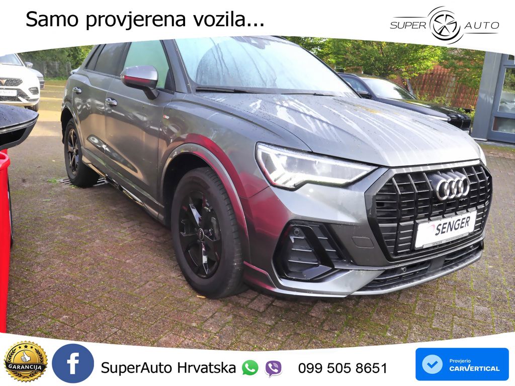 Audi Q3 35 TFSI (150 KS) S tronic S line LED+GR SJED+ACC