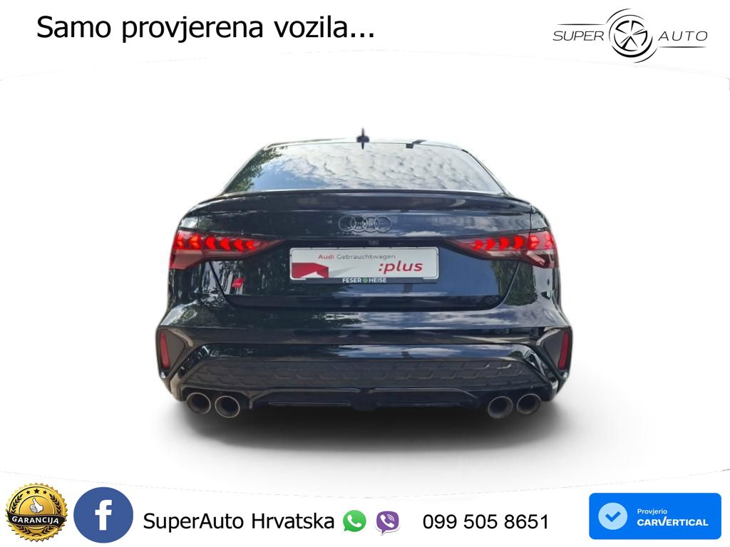 Audi S3 Limuzina 2.0 TFSI (333 KS) quattro S tronic LED+GR SJED+ACC