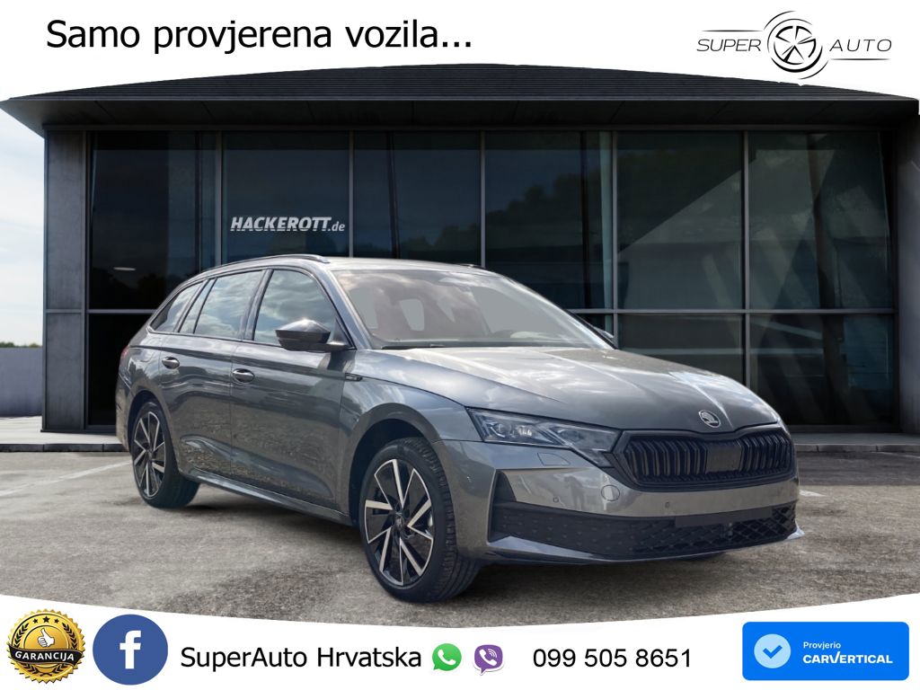 Škoda Octavia Combi 1.5 TSI (150 KS) DSG SportLine LED+GR SJED+ACC