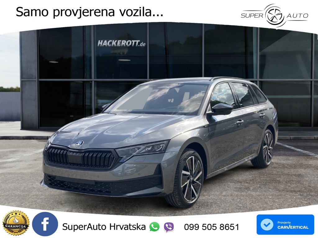 Škoda Octavia Combi 1.5 TSI (150 KS) DSG SportLine LED+GR SJED+ACC