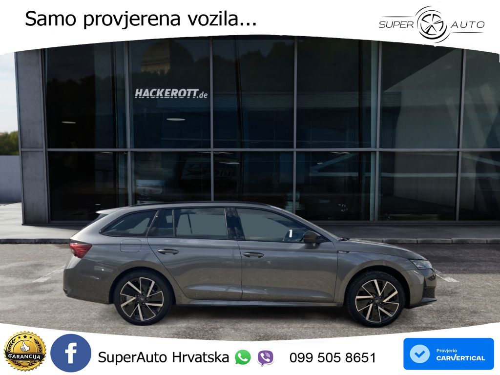 Škoda Octavia Combi 1.5 TSI (150 KS) DSG SportLine LED+GR SJED+ACC