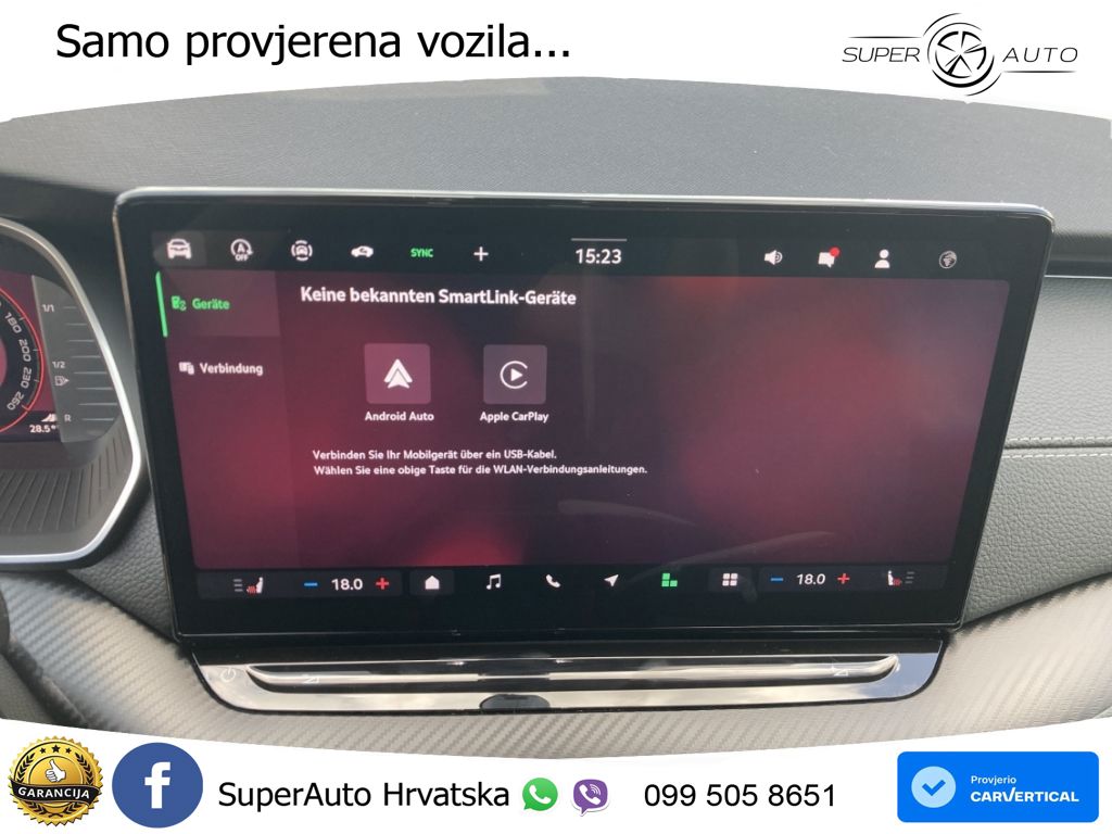 Škoda Octavia Combi 1.5 TSI (150 KS) DSG SportLine LED+GR SJED+ACC