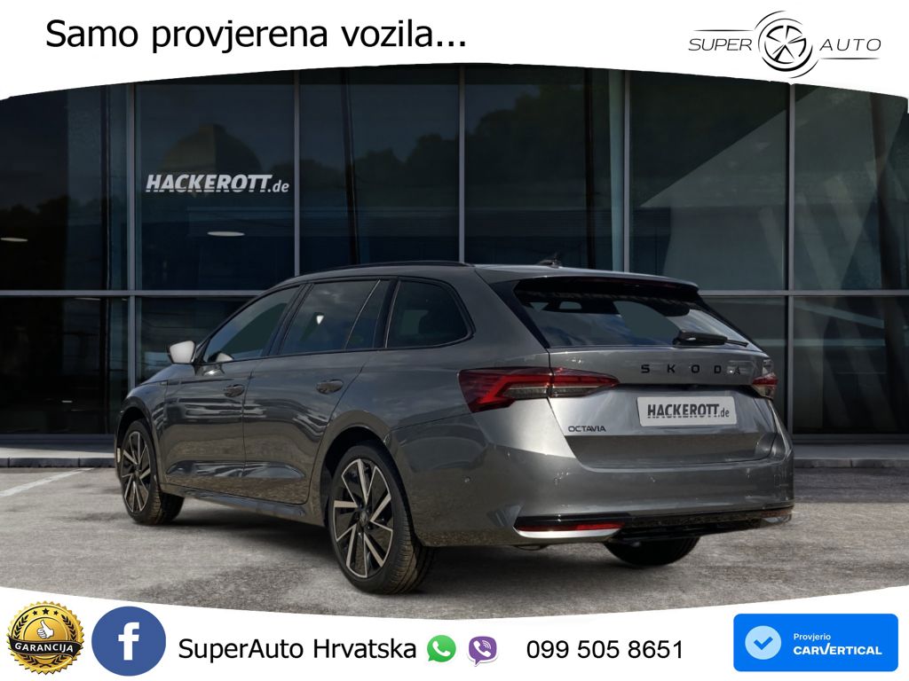 Škoda Octavia Combi 1.5 TSI (150 KS) DSG SportLine LED+GR SJED+ACC