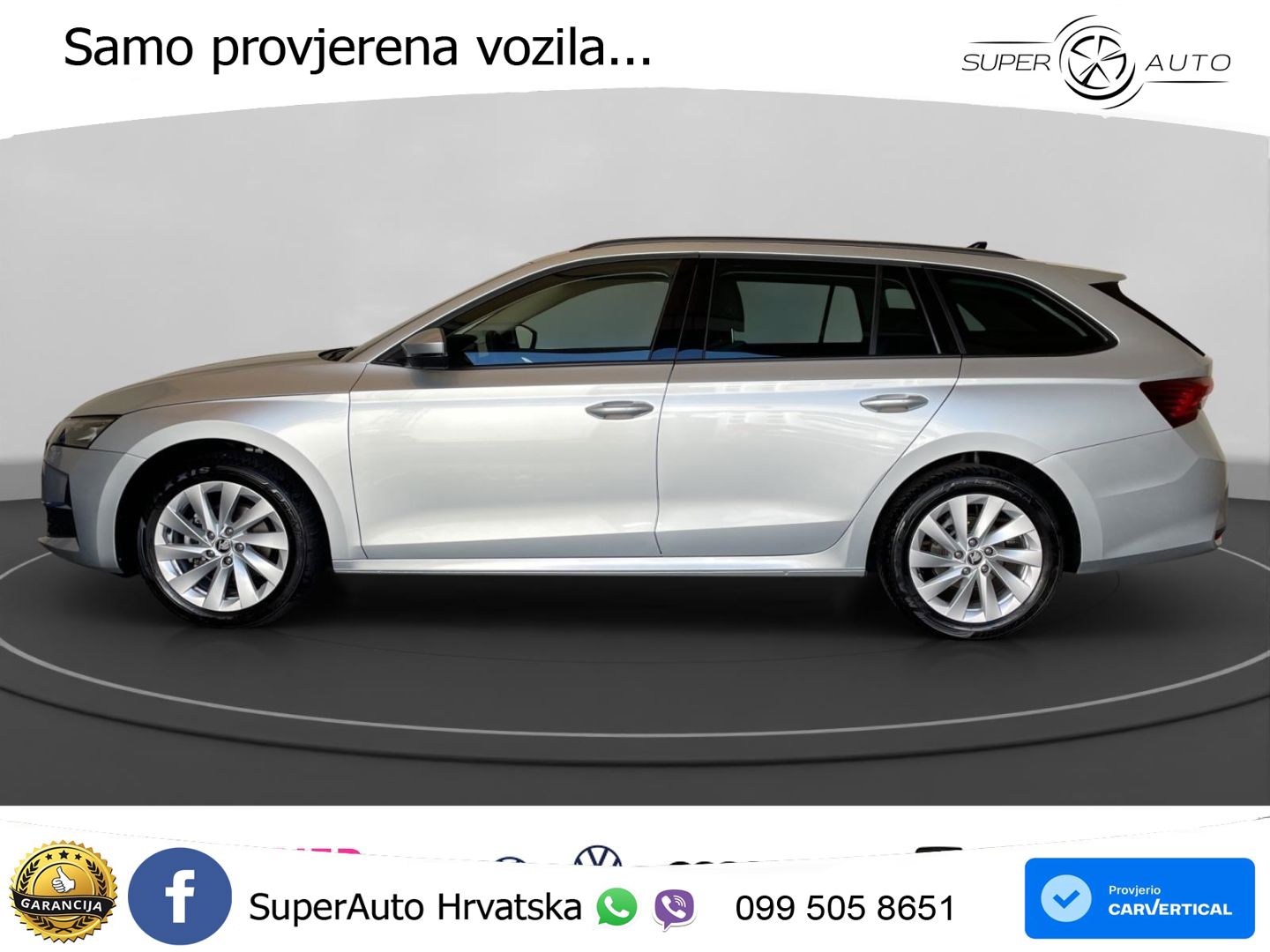 Škoda Octavia Combi 2.0 TDI (150 KS) DSG Selection LED+GR SJED+ACC